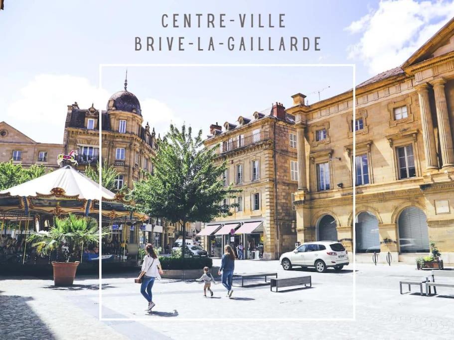 #Le Maillard #Grand F2 #Hyper Centre Lejlighed Brive-la-Gaillarde Eksteriør billede